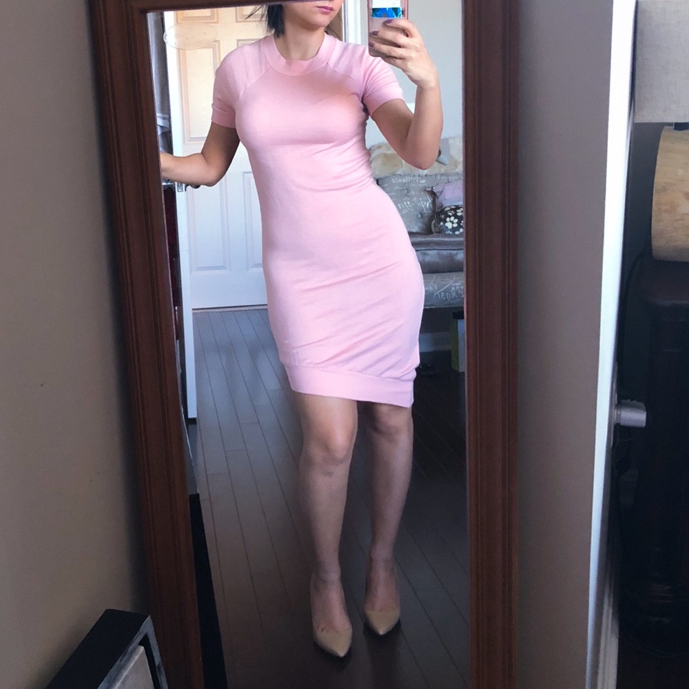 BCBGeneration soft pink dress size xs